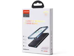 پاوربانک مگنت فست شارژ جویروم JOYROOM Wireless Charging Power Bank JR-W010 با حداکثر توان 22.5W