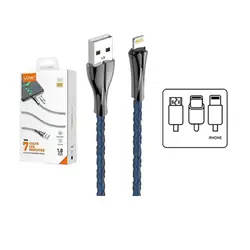 کابل USB به لایتنینگ الدینیو مدل LDNio Cable USB to Lightning LS461 طول 1 متر