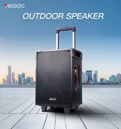 اسپیکر بلوتوث 12 اینچ یسیدو مدل Yesido Outdoor Speaker YSW16