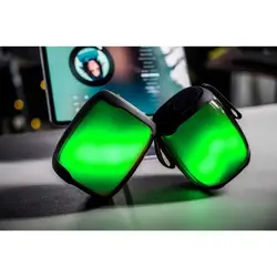 اسپیکر بلوتوث گرین لیون مدل Green Lion Leve Portable Bluetooth Speaker GNLEVEWSPBK