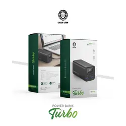 پاور بانک گرین لیون مدل Green Lion Turbo Heavy Duty Power Bank GNTB20KPBBK با ظرفیت 20000mAh
