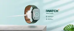 شارژر مگنتی رچی مدل Recci Watch Wireless Charger RCW-28 مناسب سری ساعت های اپل