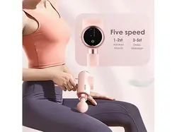ماساژور تفنگی موری مدل Mory Smart Pretty Mini Muscle Massage Gun X1GP
