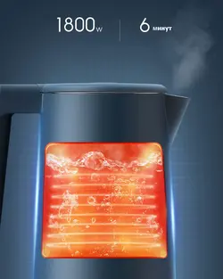 کتری برقی 1.7 لیتری هوشمند شیائومی ویومی مدل Xiaomi Viomi Thermostatic Electric Kettle Face YM-K1706