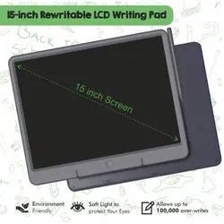 کاغذ دیجیتال گرین لیون مدل Green Lion LCD Digital Writing Pad GNWPAD15GY