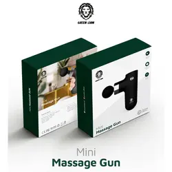 ماساژور تفنگی گرین لیون مدل Green Lion Mini Massage Gun GNMIMGUNBK