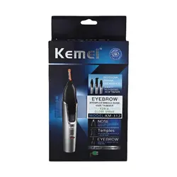 موزن گوش، بینی و ابرو کیمی مدل Kemei Rechargeable Nose Trimmer KM-312