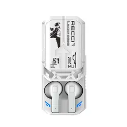 هندزفری گیمینگ بی سیم رچی مدل Recci RAZOR Gaming Earphones REP-W51