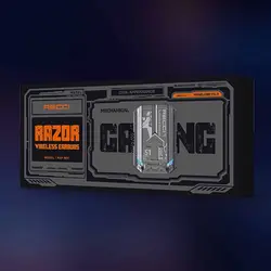 هندزفری گیمینگ بی سیم رچی مدل Recci RAZOR Gaming Earphones REP-W51