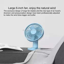پنکه رو میزی شیائومی مدل Xiaomi VH F04 Clip Stand Table Desktop USB Fan
