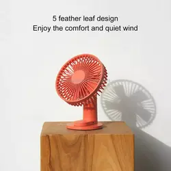 پنکه رو میزی شیائومی مدل Xiaomi VH F04 Clip Stand Table Desktop USB Fan