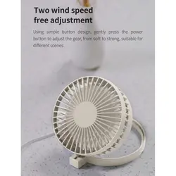 پنکه شیائومی مدل Xiaomi VH F17 USB Foldable Electric Desktop Fan