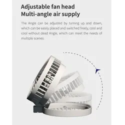 پنکه شیائومی مدل Xiaomi VH F17 USB Foldable Electric Desktop Fan
