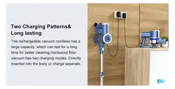 جارو شارژی شیائومی Xiaomi PRETTYCARE Cordless Vacuum Cleaner W200