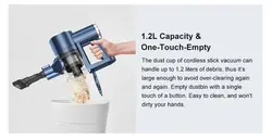 جارو شارژی شیائومی Xiaomi PRETTYCARE Cordless Vacuum Cleaner W200