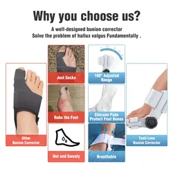 آتل اصلاح کننده بونیون شیائومی مدل Xiaomi Tech Love Bunion Corrector TJ608