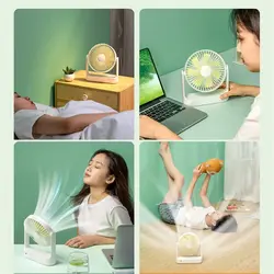 فن رومیزی و دیواری شارژی شیائومی مدل MOTI Wall Mounted Desktop Fan MT6