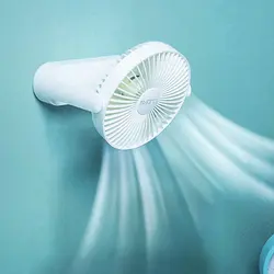 فن رومیزی و دیواری شارژی شیائومی مدل MOTI Wall Mounted Desktop Fan MT6