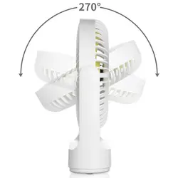 فن رومیزی و دیواری شارژی شیائومی مدل MOTI Wall Mounted Desktop Fan MT6
