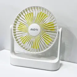 فن رومیزی و دیواری شارژی شیائومی مدل MOTI Wall Mounted Desktop Fan MT6