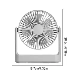 فن رومیزی و دیواری شارژی شیائومی مدل MOTI Wall Mounted Desktop Fan MT6
