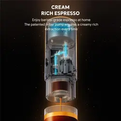 اسپرسو ساز قابل حمل مدل ICAFILAS YJ04 Travel Espresso Coffee Maker