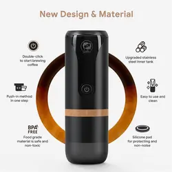 اسپرسو ساز قابل حمل مدل ICAFILAS YJ04 Travel Espresso Coffee Maker