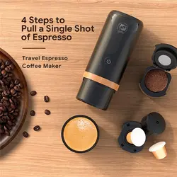 اسپرسو ساز قابل حمل مدل ICAFILAS YJ04 Travel Espresso Coffee Maker