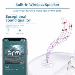 پنکه شارژی و اسپیکر بلوتوث شیائومی Xiaomi ZOLELE P10S