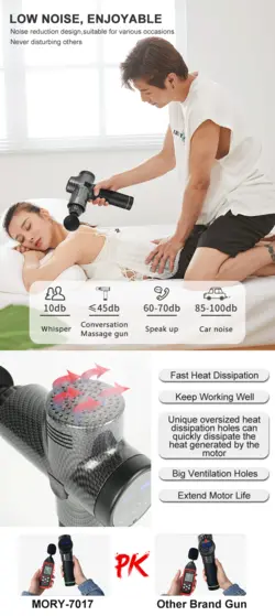 ماساژور تفنگی حرفه ای موری مدل MORY 7017
