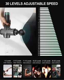 ماساژور تفنگی حرفه ای موری مدل MORY 7017