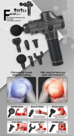 ماساژور تفنگی حرفه ای موری مدل MORY 7017