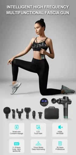 ماساژور تفنگی حرفه ای موری مدل MORY 7017