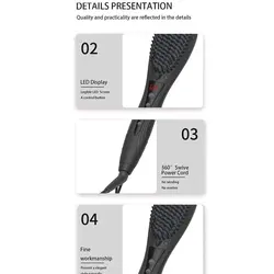 برس حرارتی شیائومی مدل Xiaomi Bomidi Electric Hair Straightening Brush HB1