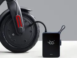 پمپ باد شارژی شیائومی Xiaomi HOTO Compressor Electric Tire Inflator QWCQB001