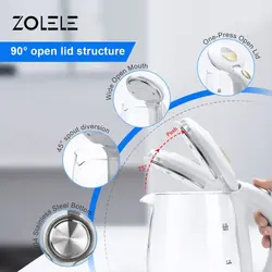 کتری برقی شیائومی مدل Zolele Electric Kettle ZH101 ظرفیت 2 لیتر