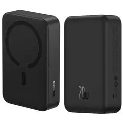 پاور بانک مگنتی باسئوس مدل Baseus Magnetic Mini Power Bank PPCXM20 با ظرفیت 20000mAh و توان 20W