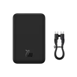 پاور بانک مگنتی باسئوس مدل Baseus Magnetic Mini Power Bank PPCXM10 با ظرفیت 10000mAh و توان 20W