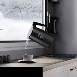 کتری برقی بدون سیم هوشمند لپرسو مدل Smart Cordless Electric Kettle with LED Display LPSEKTBK