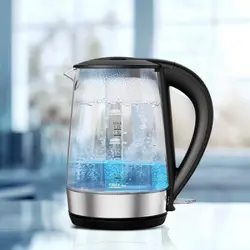 کتری برقی لپرسو مدل LePresso 360 Transparent Quick-Boil Glass Kettle LPRGKTBK