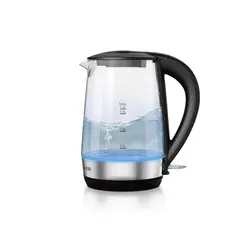 کتری برقی لپرسو مدل LePresso 360 Transparent Quick-Boil Glass Kettle LPRGKTBK