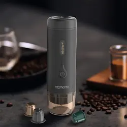 اسپرسو ساز قابل حمل لپرسو مدل LePresso Momento 2.0 Portable Espresso LPPESSMBK