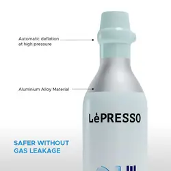 کپسول نوشیدنی گازدار لپرسو مدل LePresso CO2 Capsule LPC2CPSL