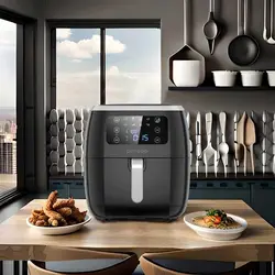 سرخ کن و هوا پز 6 لیتری پرودو مدل Porodo Lifestyle Smart Air Fryer with App Control PD-LSARFR2