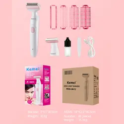 ماشین اصلاح موی بدن بانوان کیمی مدل Kemei KM-113