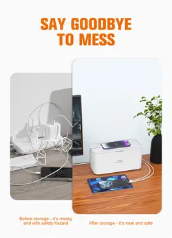 جعبه چند راهی برق هوشمند الدینیو مدل LDNIO Smart Power Socket Storage Box SN5311