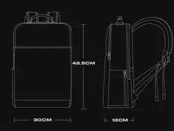 کوله پشتی لپ تاپ 15.6 اینچ و آیپد 12.9 اینچ ضد آب بنج Bange BG-7713