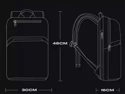 کوله پشتی لپ تاپ 15.6 اینچی Bange BG-7715