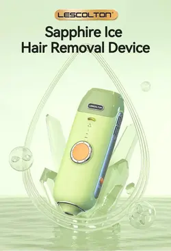 لیزر شارژری مناسب بانوان مدل Lescolton LS-T121 Sapphire Ice Hair Removal Device