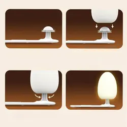شارژر وایرلس و چراغ رومیزی الدینیو Ldnio Fast Wireless Charging Desk Lamp Y3